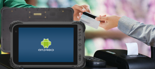 Odporny rugged tablet przemysowy Android 8.1 MobiPad TS884 NFC 4G IP67 mobilator umpc